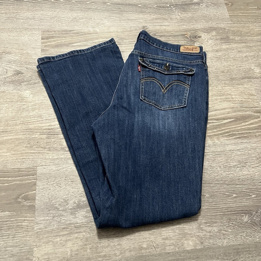 Levi's Navy Bootcut Women's Jeans